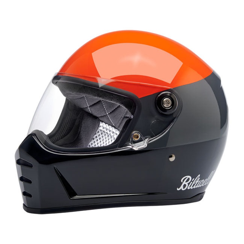 Biltwell Lane Splitter Podium Gloss Orange / Grey / Black