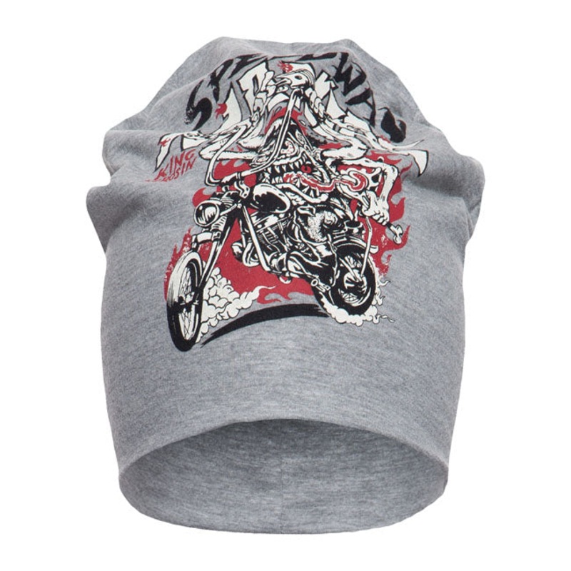 King Kerosin Speedway Maniac Beanie Grey