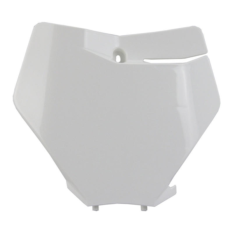 NUMBER PLATE KTM SX / SX-F 2019 – OEM WHT