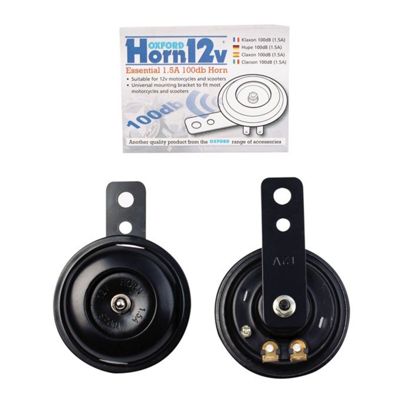 Oxford 12 Volt Horn – Black