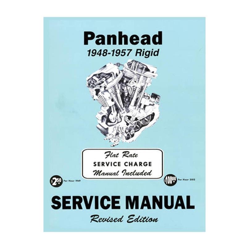 Service Manual for Harley Davidson ’48-’57 Rigid Panheads