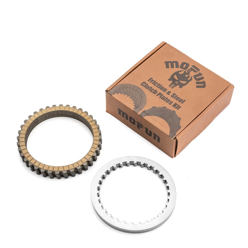 1994-1997 Harley Davidson Sportster XL Touring Softail Dyna & FXR Big Twin Models Clutch Steel Plate & Clutch Friction Plates Kit