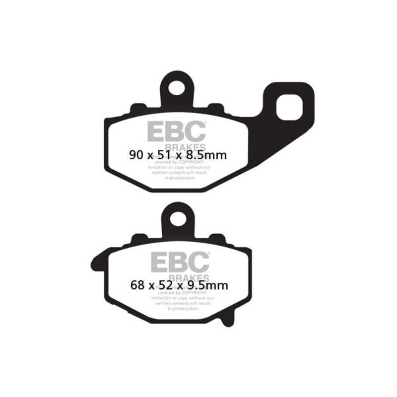 Brakes – FA192HH Fully Sintered – EBC (Rear)