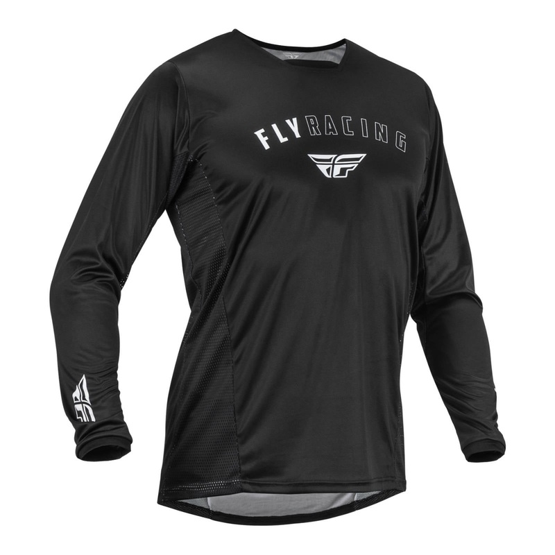 Fly Racing Patrol Jersey – Black / White