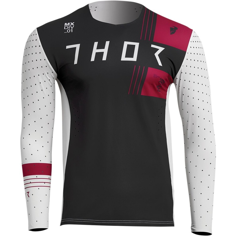 Thor Prime Strike Jersey White / Maroon