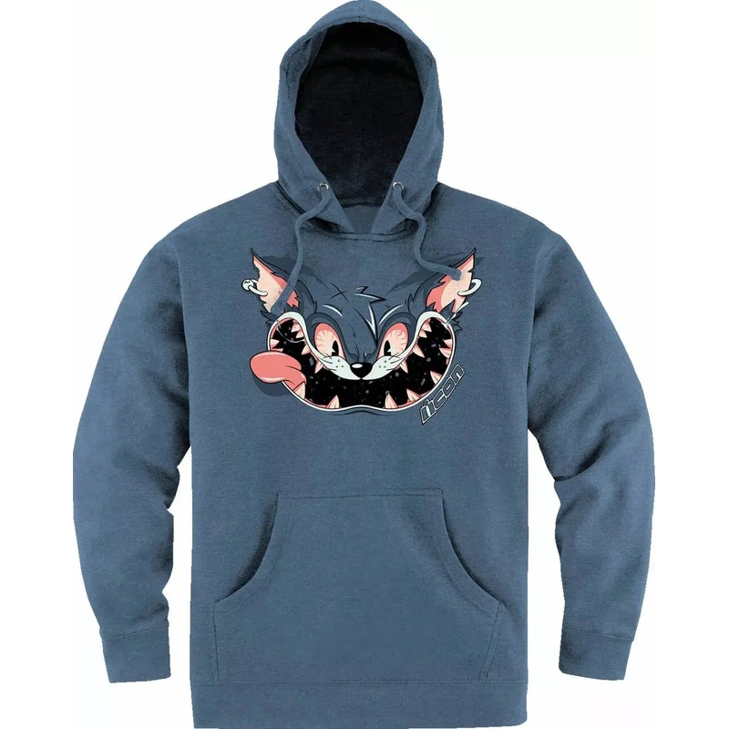 Icon Nine Lives Casual Hoodie Storm Blue