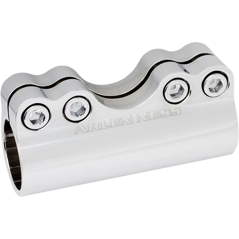 Modular Adjustable Handlebar Clamps 1″, Chrome
