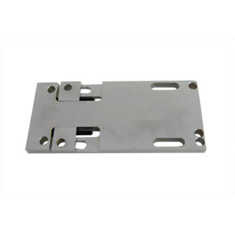 4 Speed Adjustable Transmission Mounting Plate- Chrome