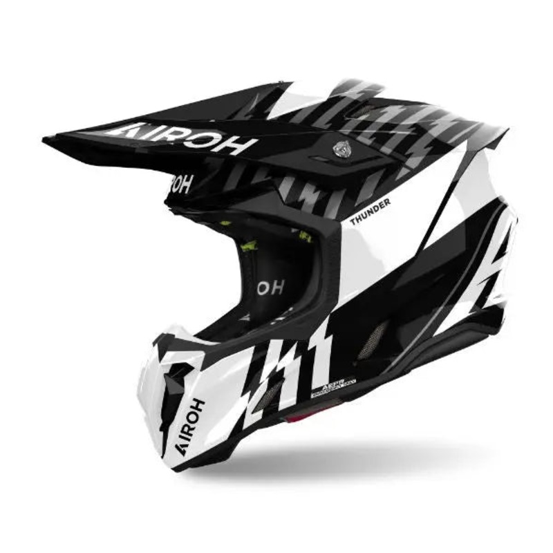 Airoh Twist 3 Thunder Gloss Black / White
