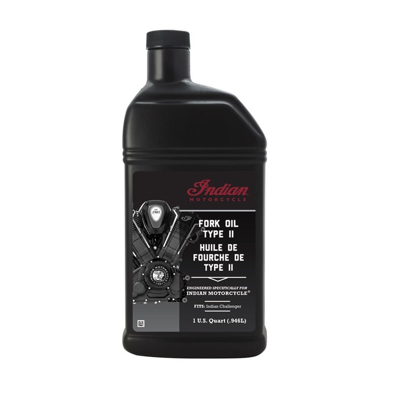 Indian Motorcycle Fork Oil, 1 Qt