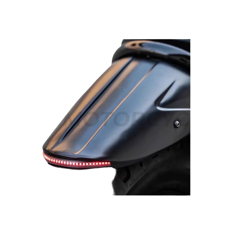 Rear fender with integrated light for Honda CM