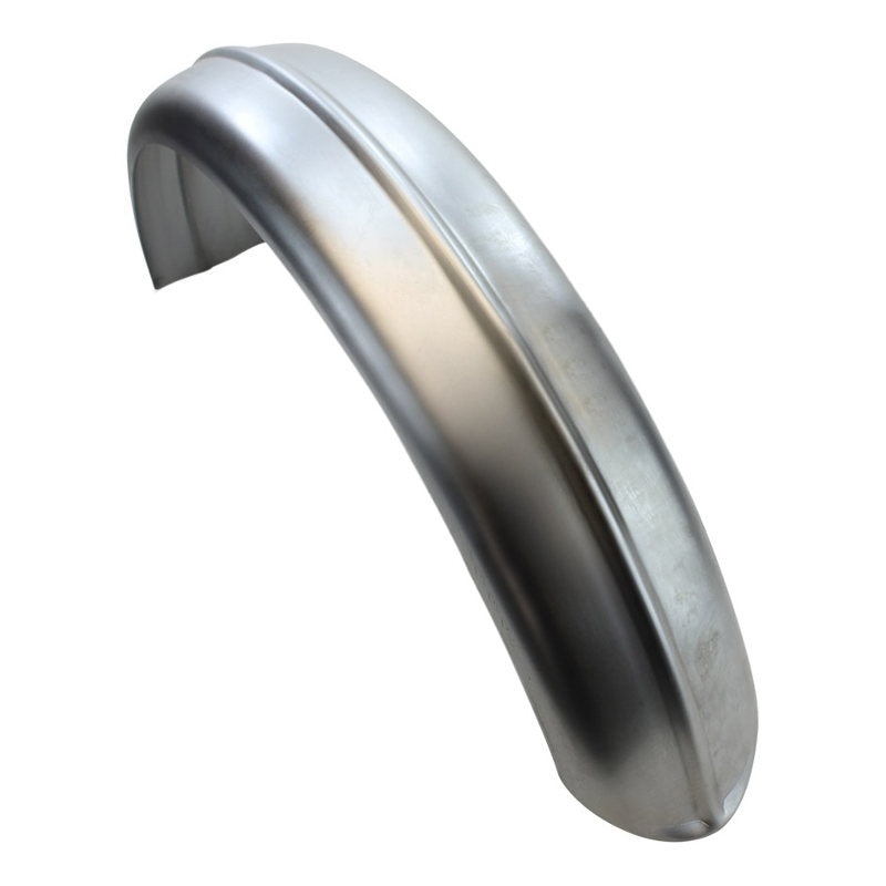 5″ Wide Raw Steel Ribbed Bobber Fender