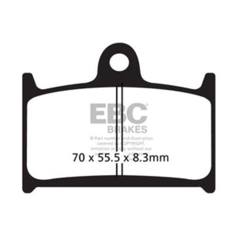 Brakes – FA236 Organic – EBC (Front)
