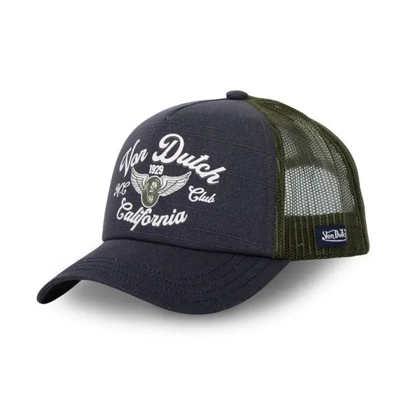 Von Dutch Heritage-Trucker Crew Cap Denim / Grey
