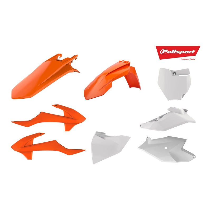 Polisport Kit KTM 85SX ’18- OEM Orange/White