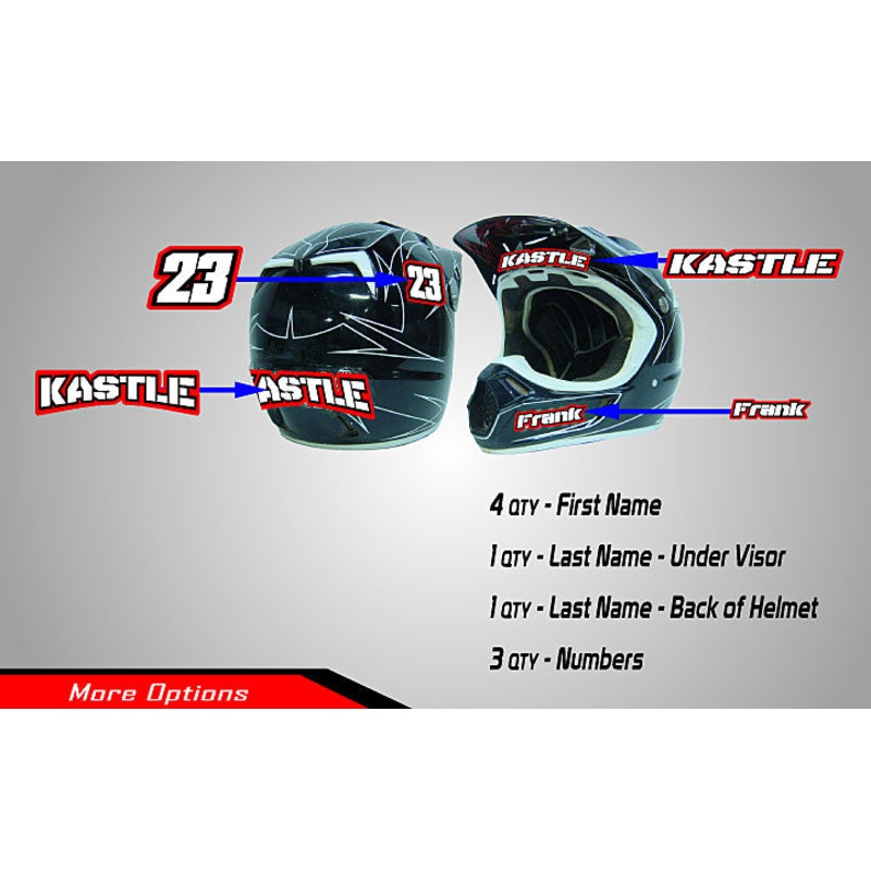 Custom Helmet ID Kit
