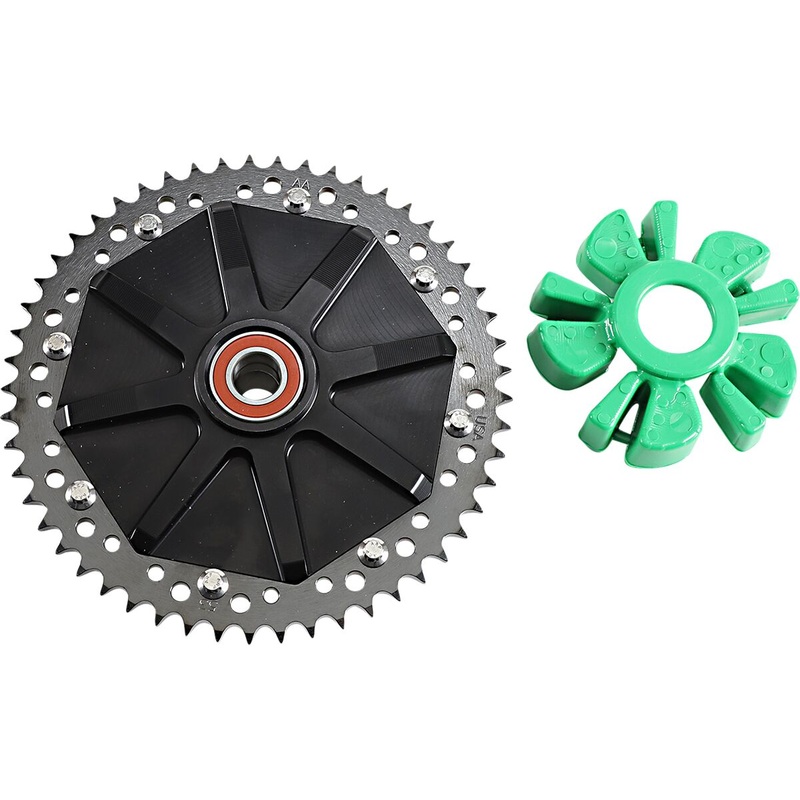 Gen 2 Cush Drive Chain Sprocket, Black/Black 53 Tooth – 09+ Touring