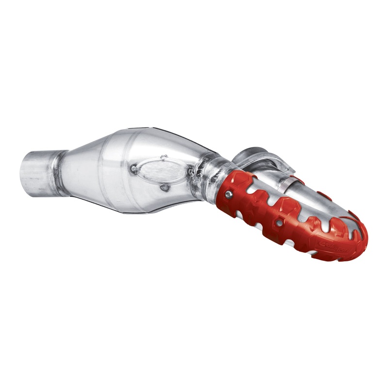 Polisport Armadillo Head Pipe Guard – Red (22cm)